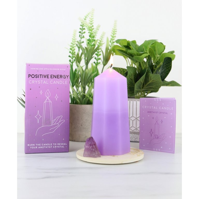 Gift Republic Crystal Candle - Positivity