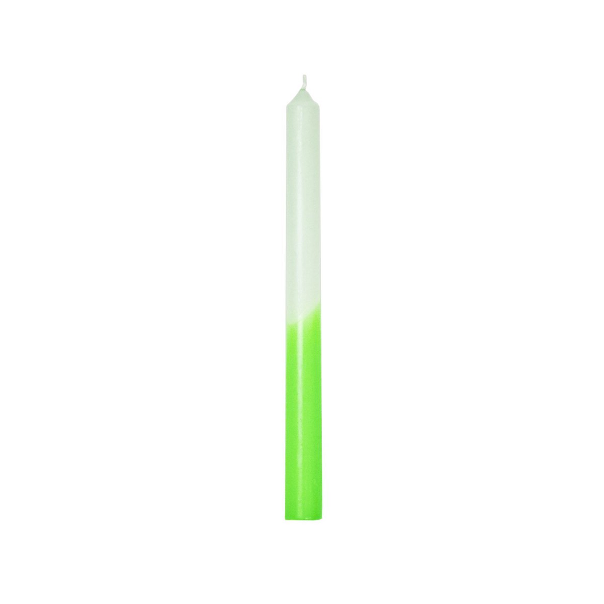 Tapers -Dipdye-Wax - Groen - S4 - 25,8x9,5x2,5cm