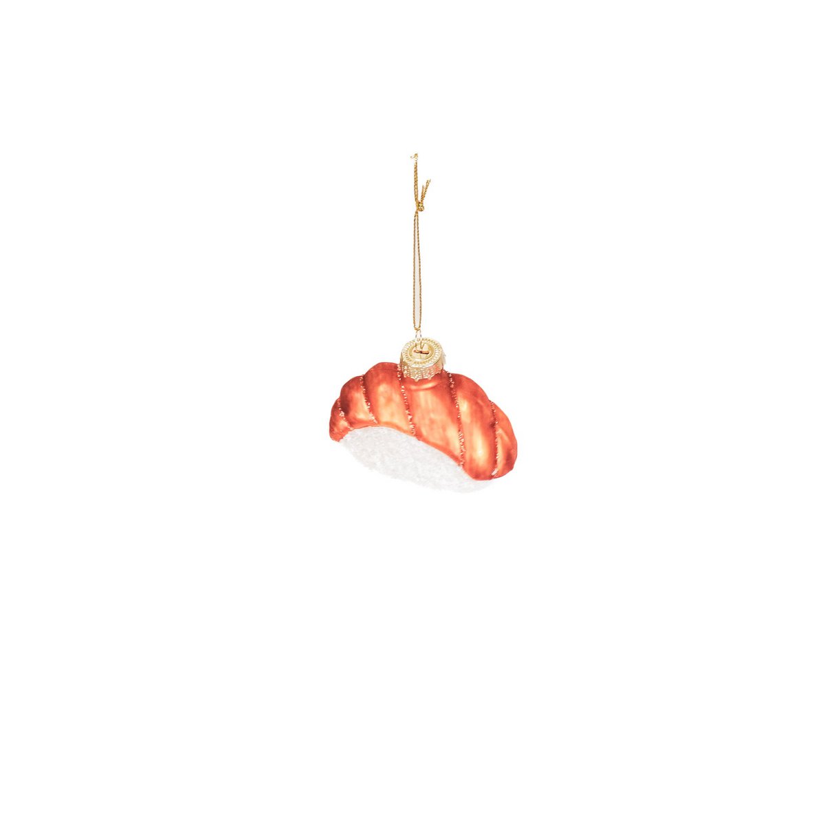 Ornament Kersthanger - Sushi - Glas - 8x4x6,5cm