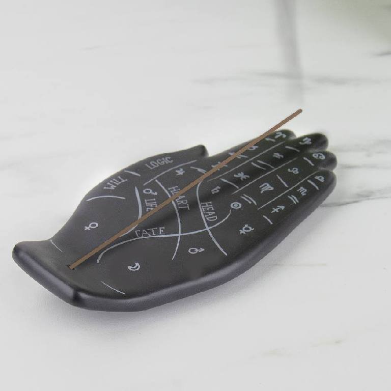 Gift Republic Palmistry Incense Holder