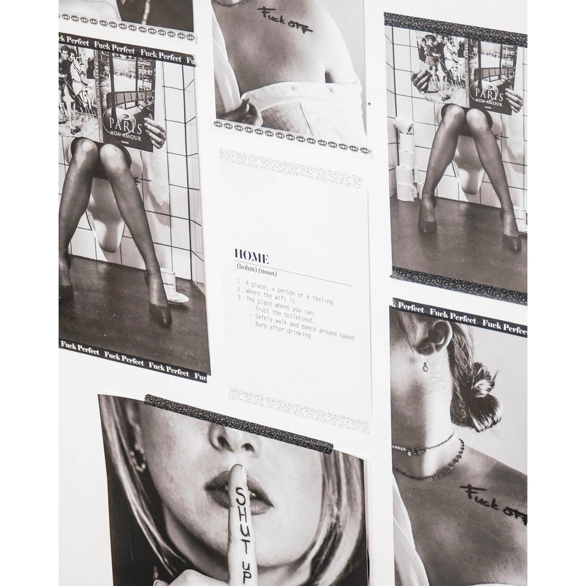 Housevitamin Home Woordenboek Poster-A4