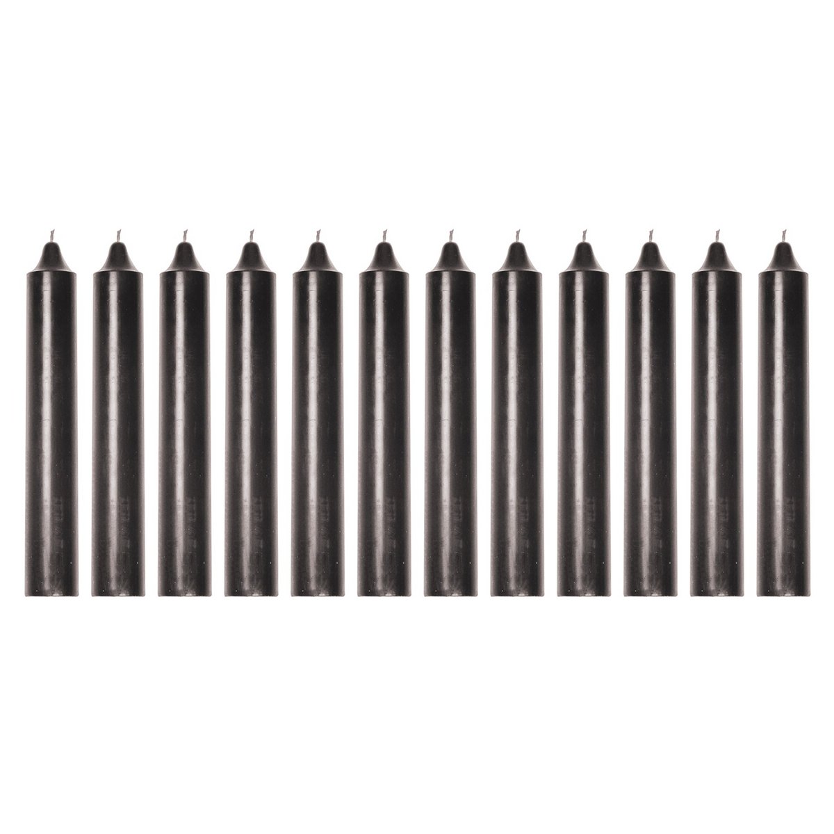 Tapers- Extra Groot - XXL- Zwart - Display 12 stuks - 3,8x25 cm