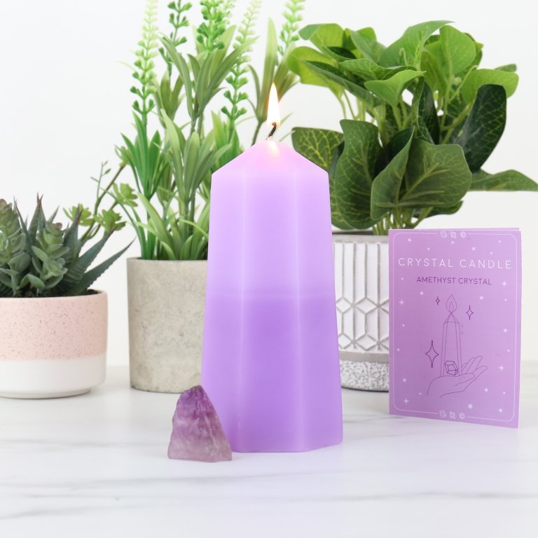 Gift Republic Crystal Candle - Positivity