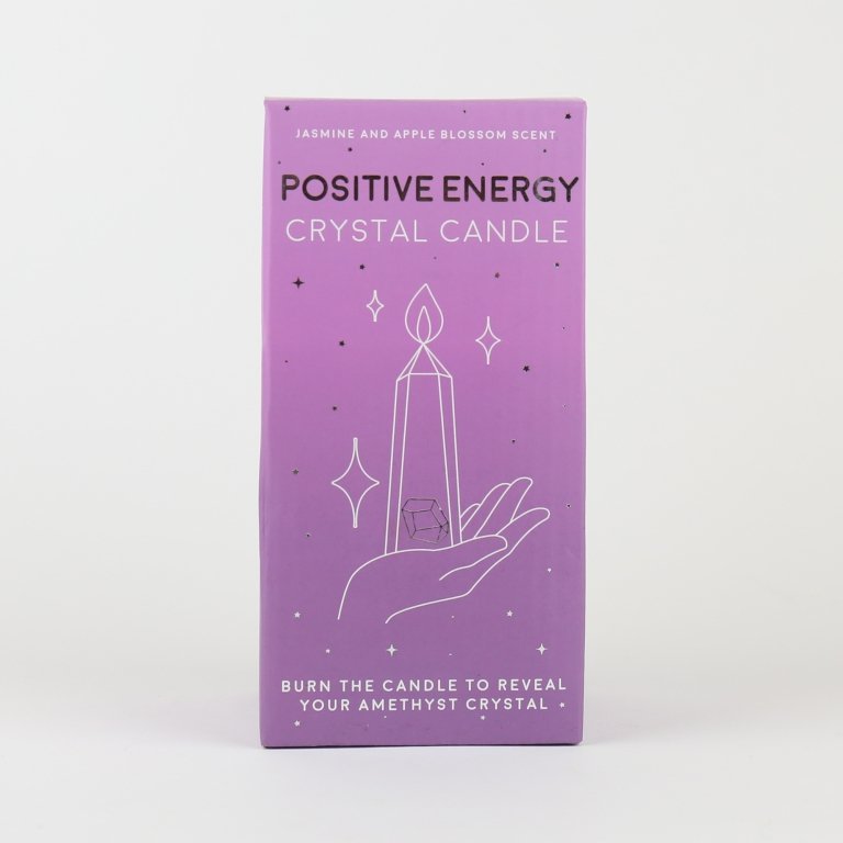 Gift Republic Crystal Candle - Positivity