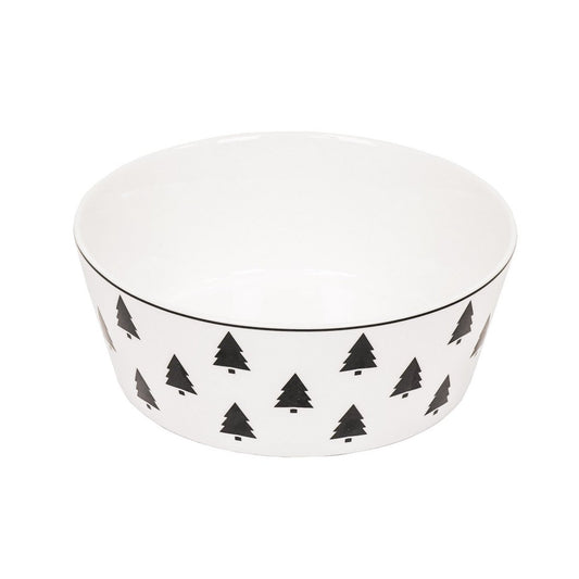 Kom - Newbone China - Kerstboom - 17,5x17,5x6,5cm