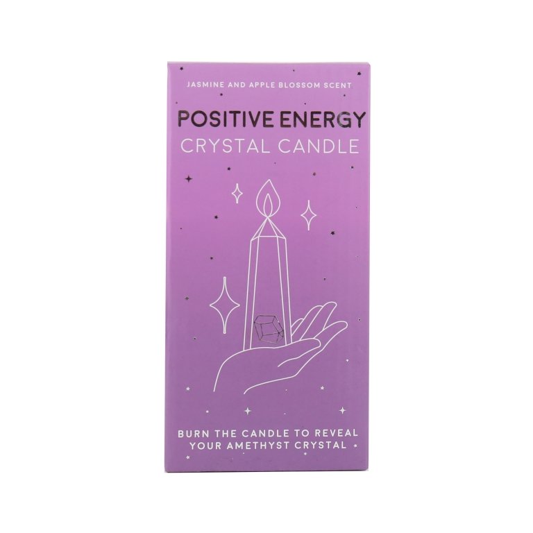 Gift Republic Crystal Candle - Positivity