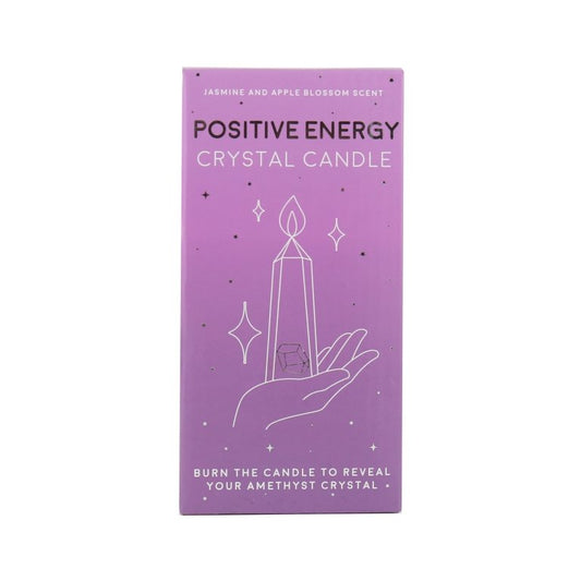 Gift Republic Crystal Candle - Positivity