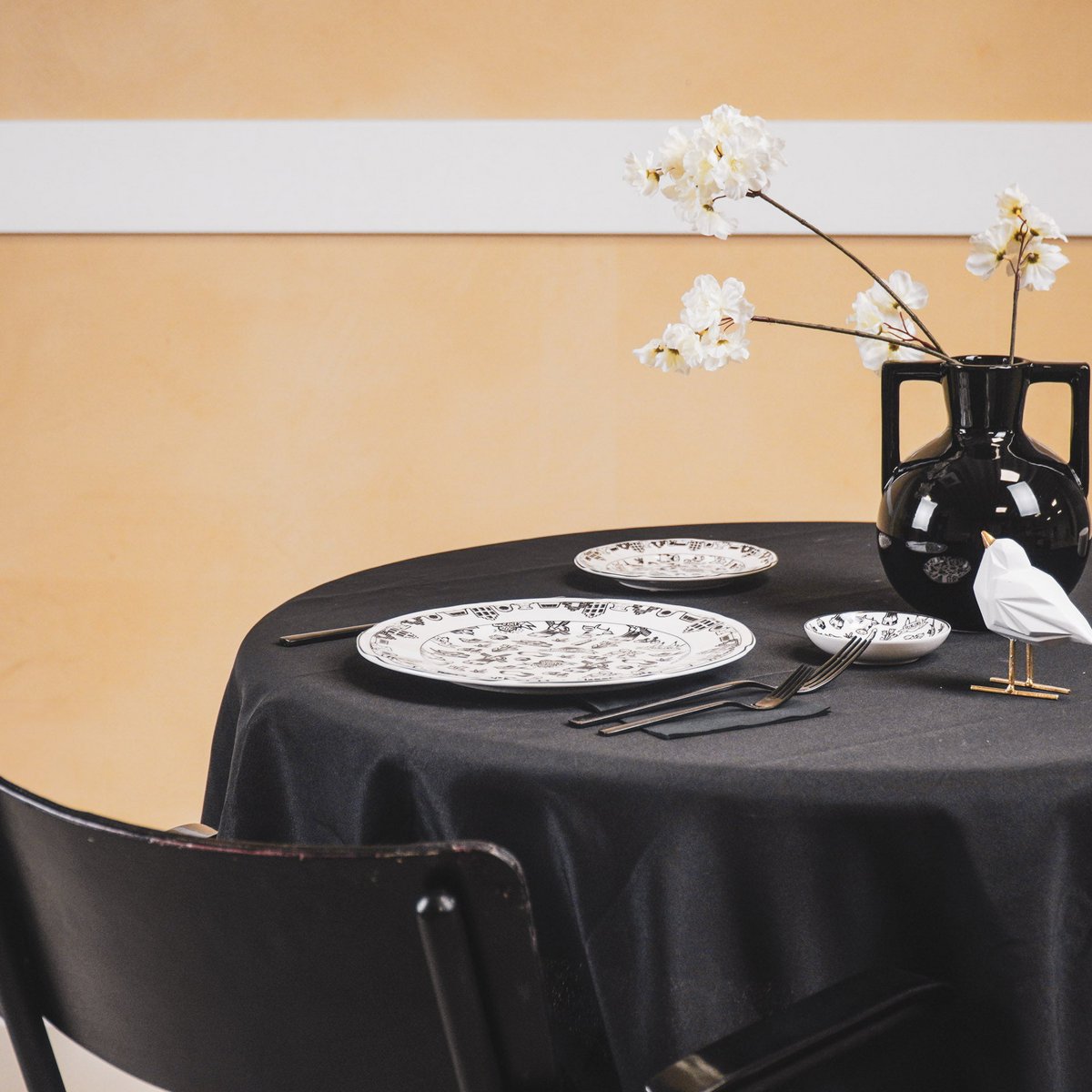 Bord - Dutch Black - Newbone China - 10x15x1,5cm