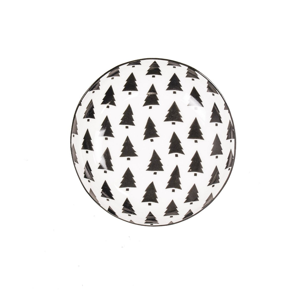 Snackbord - Kerstboom - Newbone China - 9,5x9,5x2cm