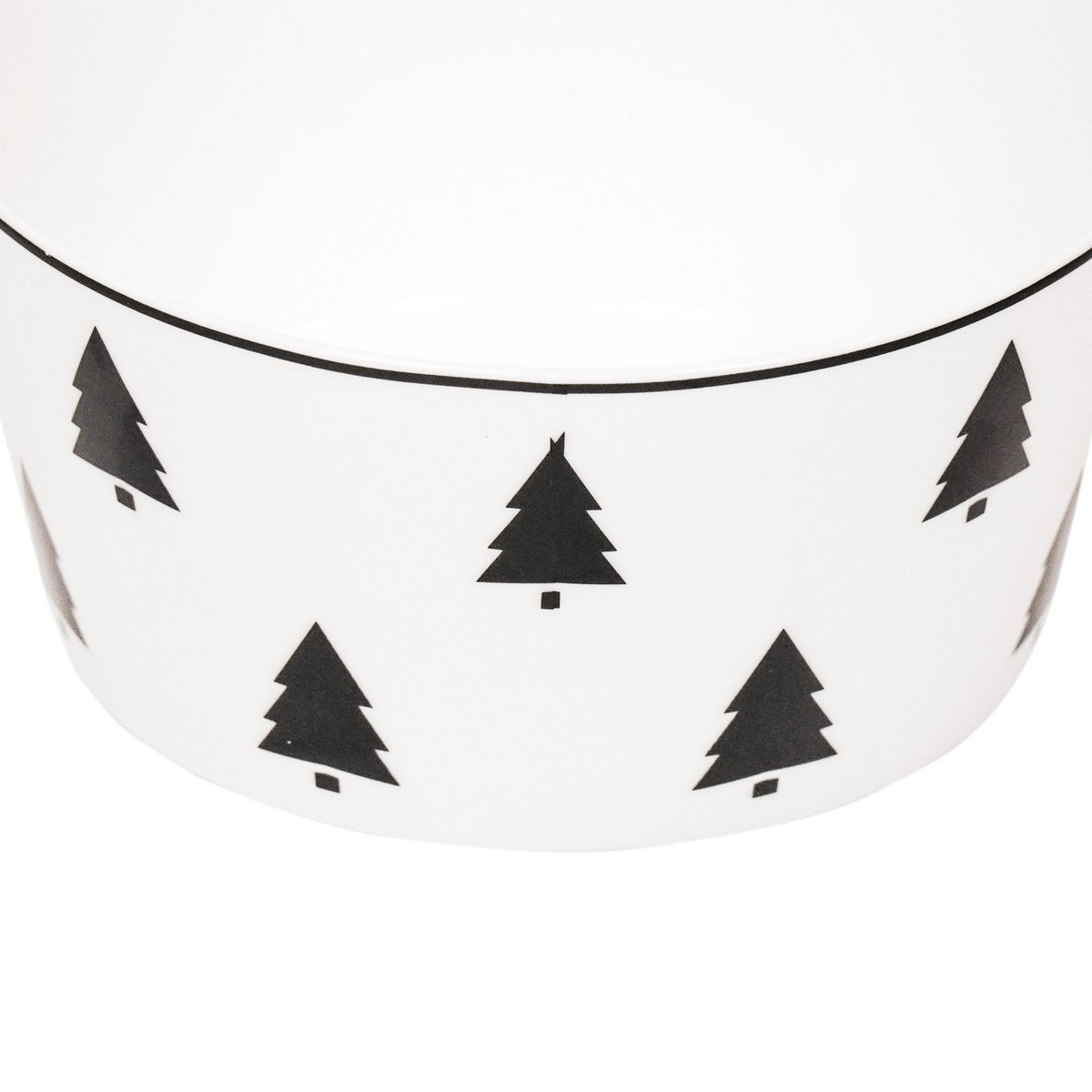 Kom - Kerstboom - Newbone China - 11,5x11,5x5,5cm