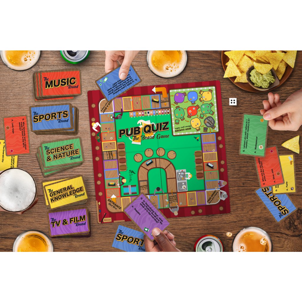 Gift Republic Pub Quiz The Board Game