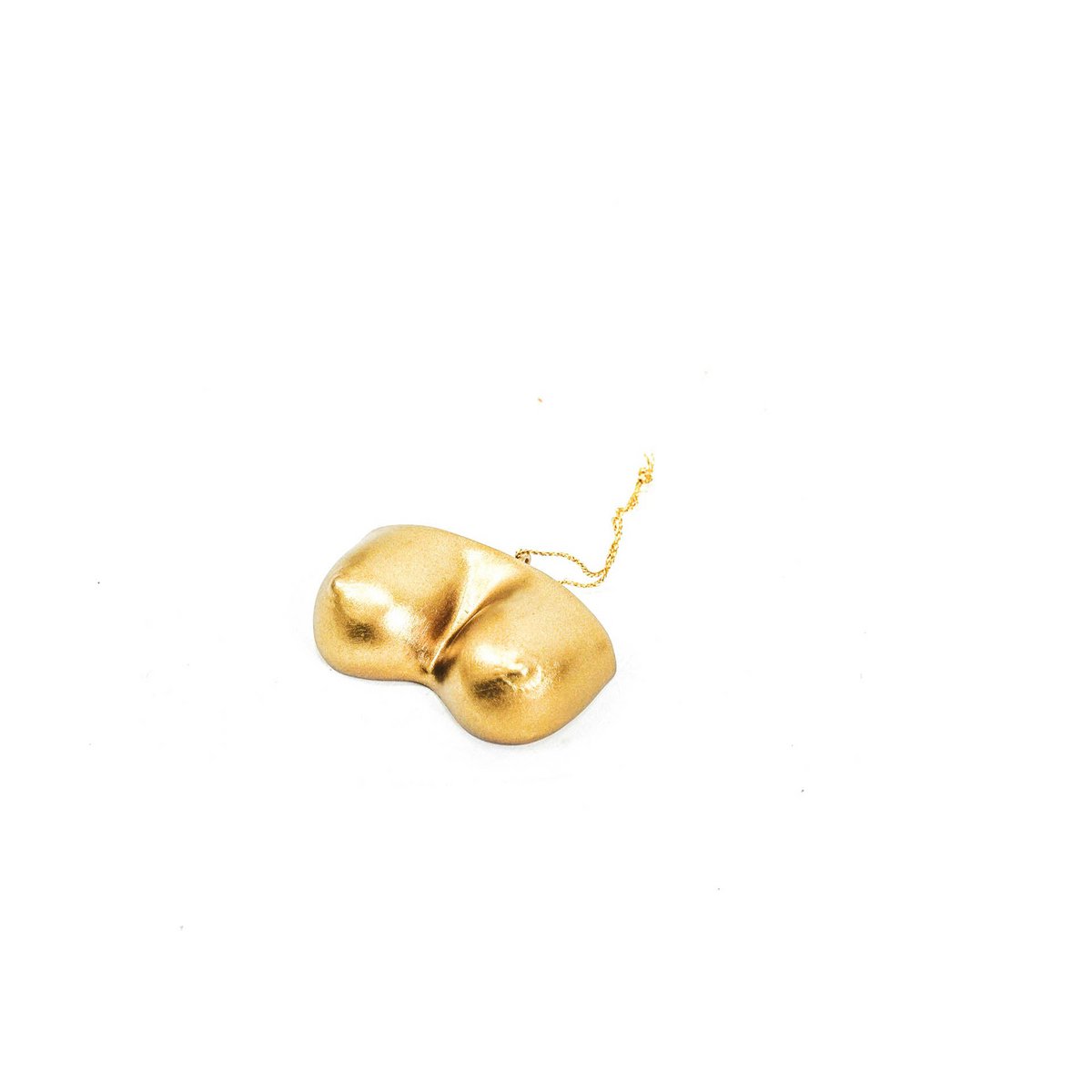 Kersthanger - Lichaam - Polyresin - Goud - S4 - 20,3x10,3x5,5cm