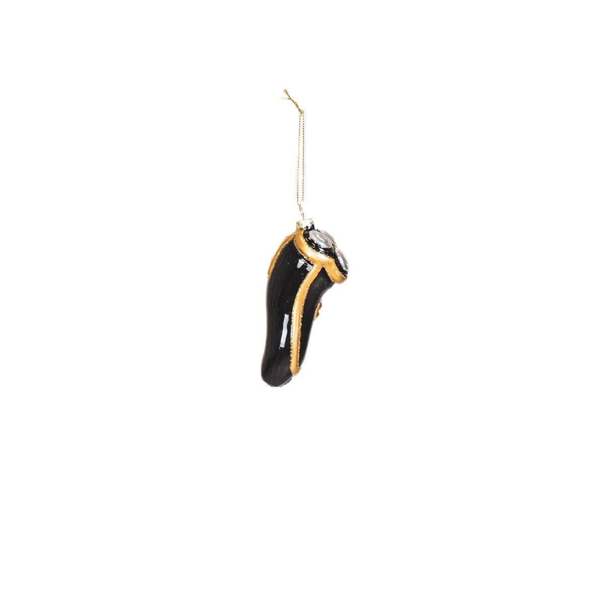 Ornament Kersthanger - Scheerapparaat - Glas - 4x4,5x11cm