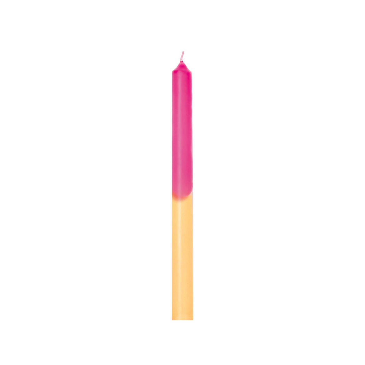 Tapers -Dipdye -Wax- Roze/Geel - S4- 25,8x9,5x2,5cm
