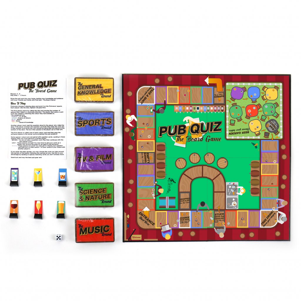 Gift Republic Pub Quiz The Board Game