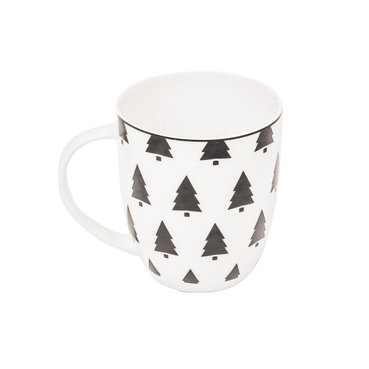Mok - Kerstboom - Newbone China - 9,5x9,5x2cm