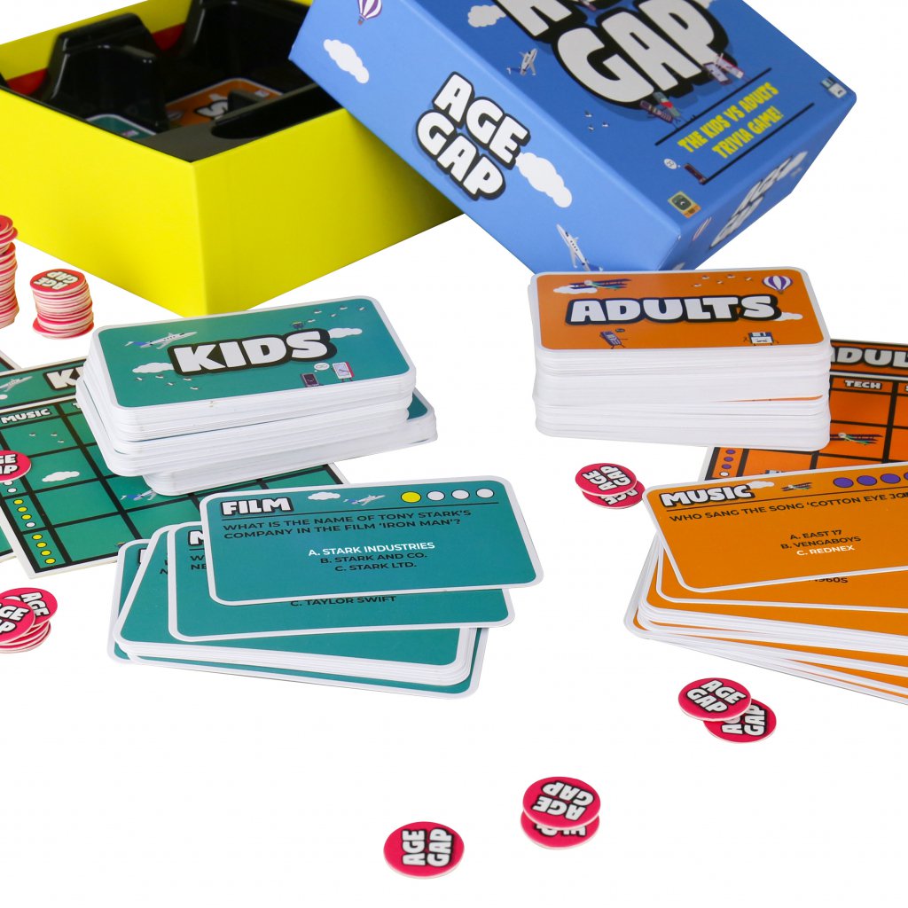 Gift Republic Age Gap - Kids vs Adults Game