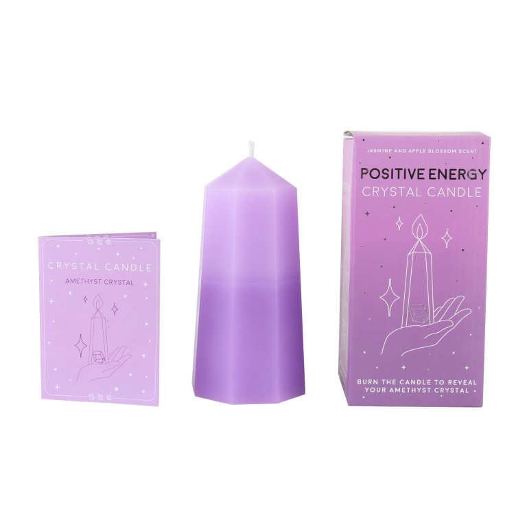 Gift Republic Crystal Candle - Positivity