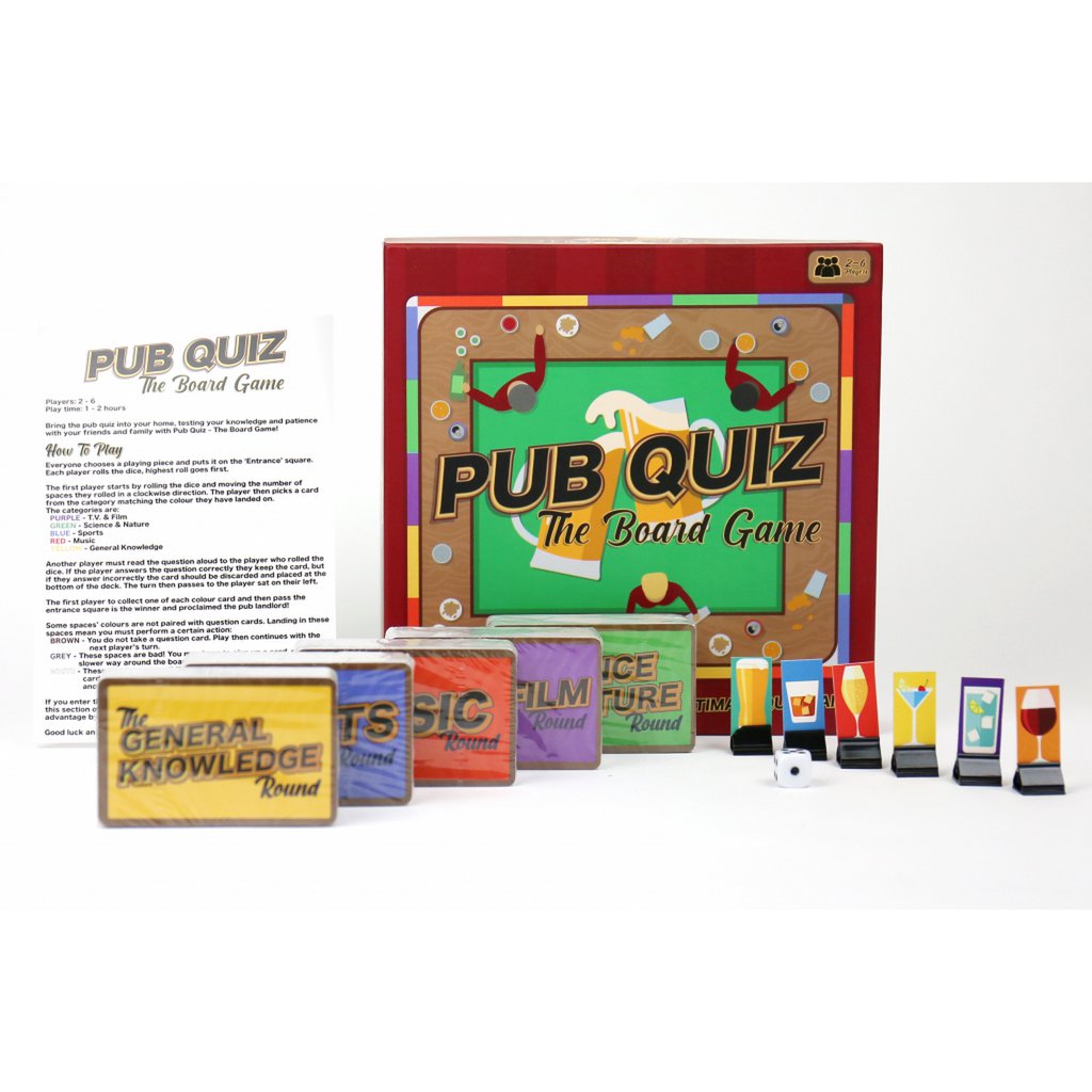 Gift Republic Pub Quiz The Board Game