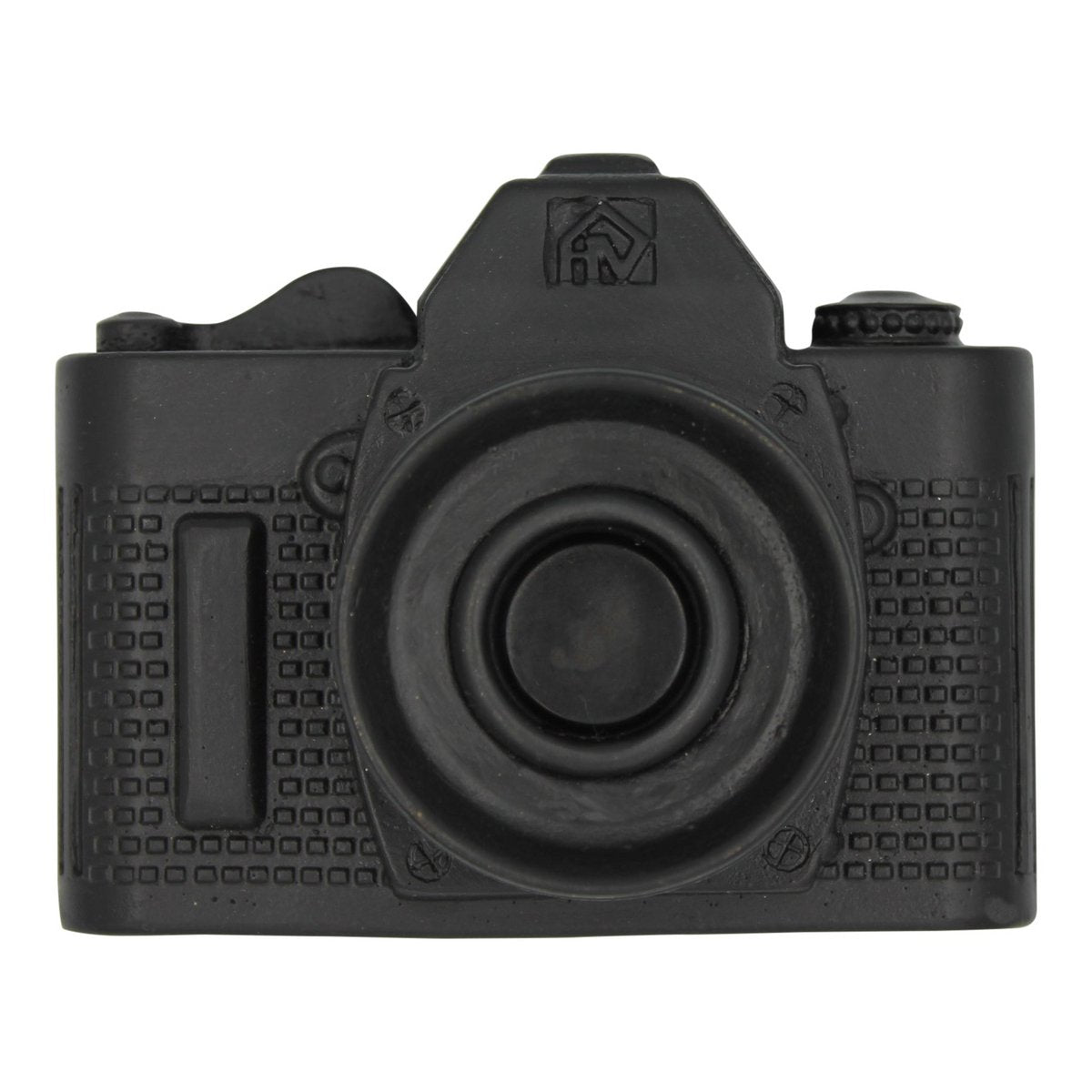 Kaarshouder - Camera - Polyresin - Zwart - 11x7x6cm