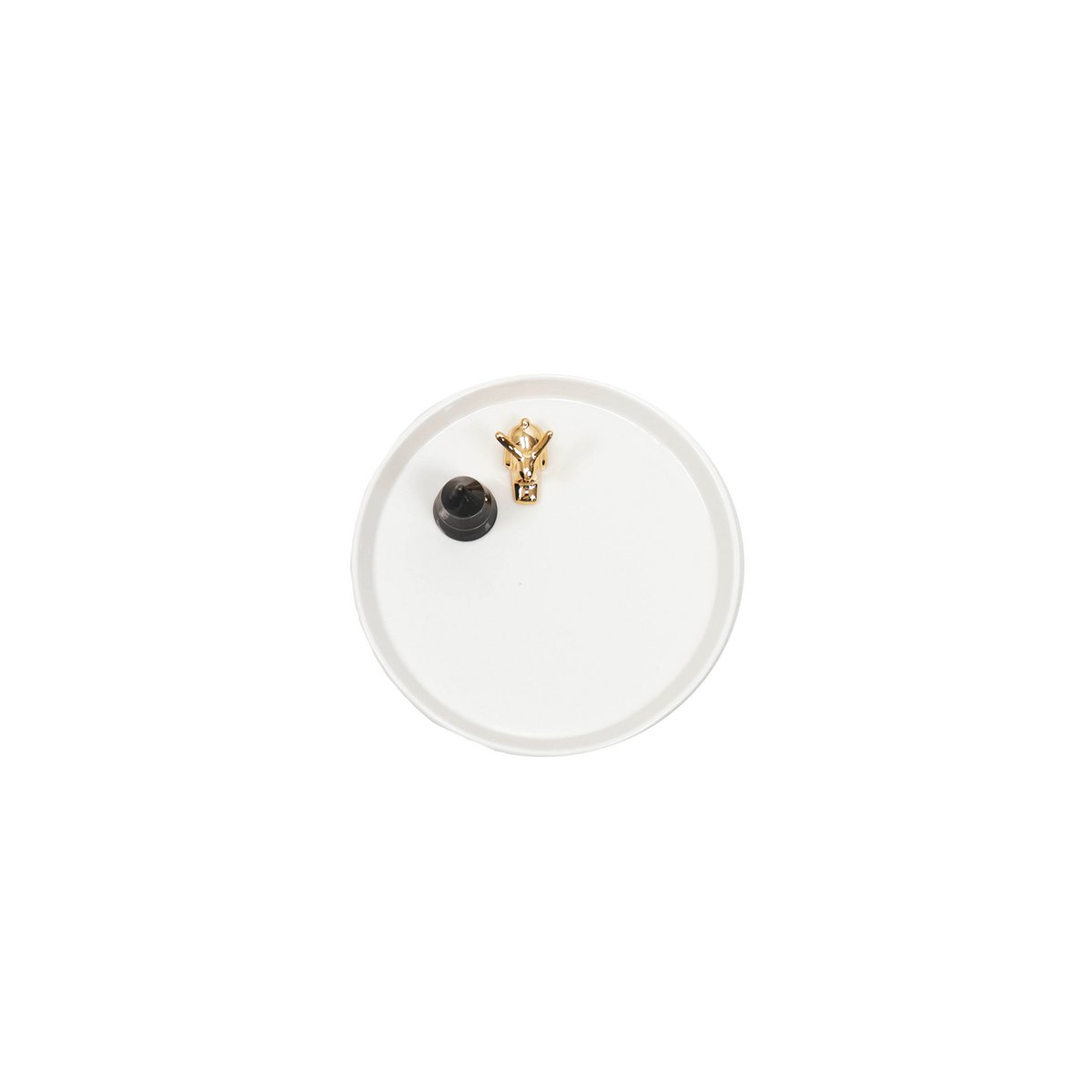 Plate Xmas - Ceramic - White - 22,5x22,5x12cm