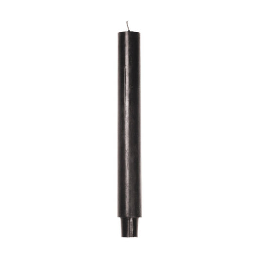 Tapers - Groot -XL- Wax-Zwart -Display 12 stuks - 3x25 cm