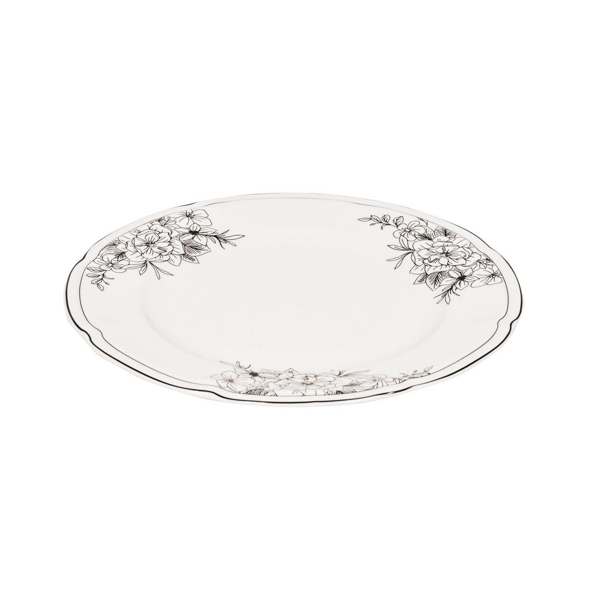 Bord - Les Fleurs - Newbone China - 26x26x1,5cm