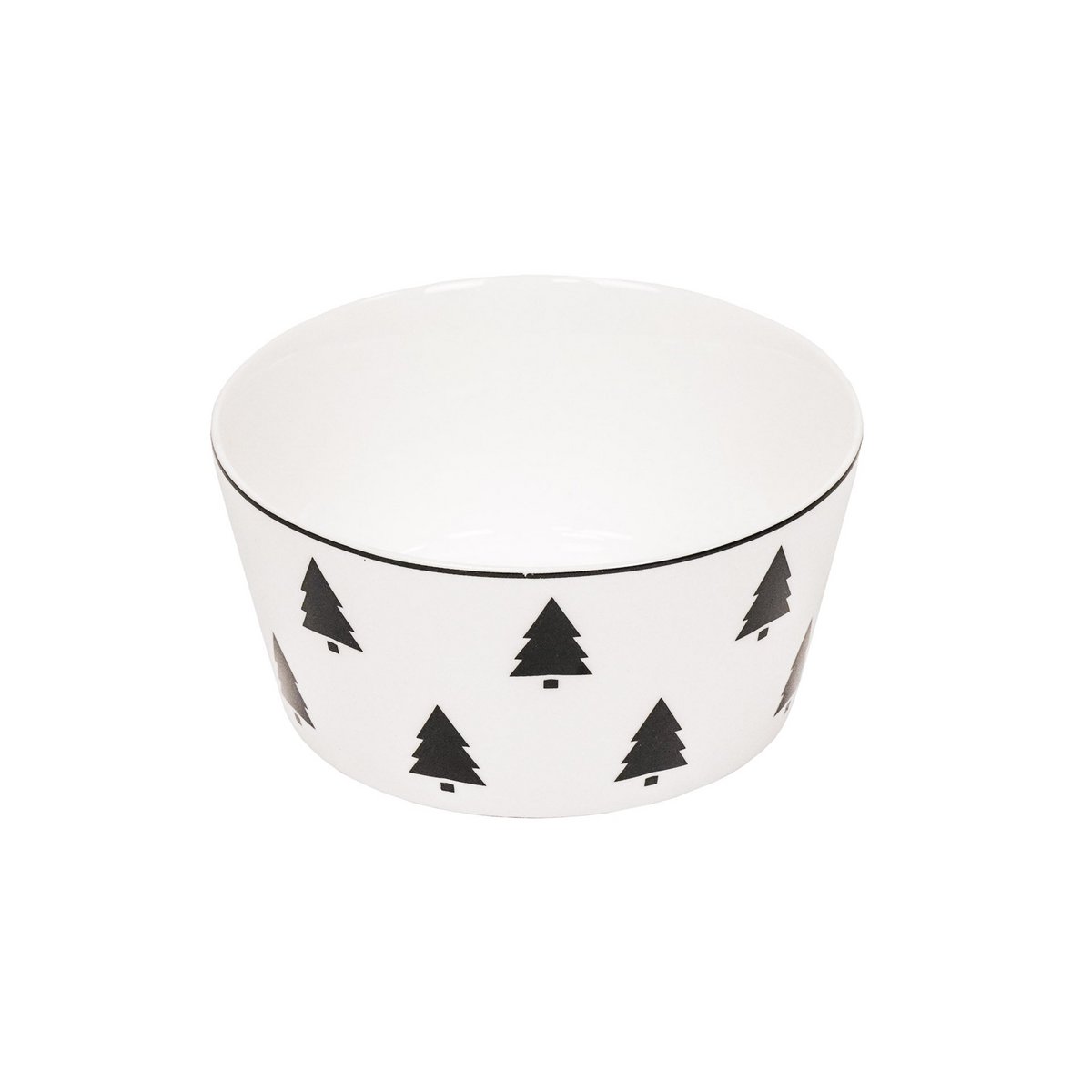Kom - Kerstboom - Newbone China - 11,5x11,5x5,5cm