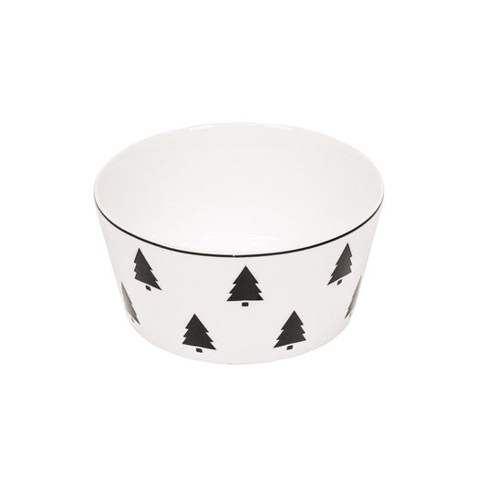 Kom - Kerstboom - Newbone China - 11,5x11,5x5,5cm